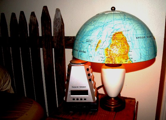 Globe lamp shade