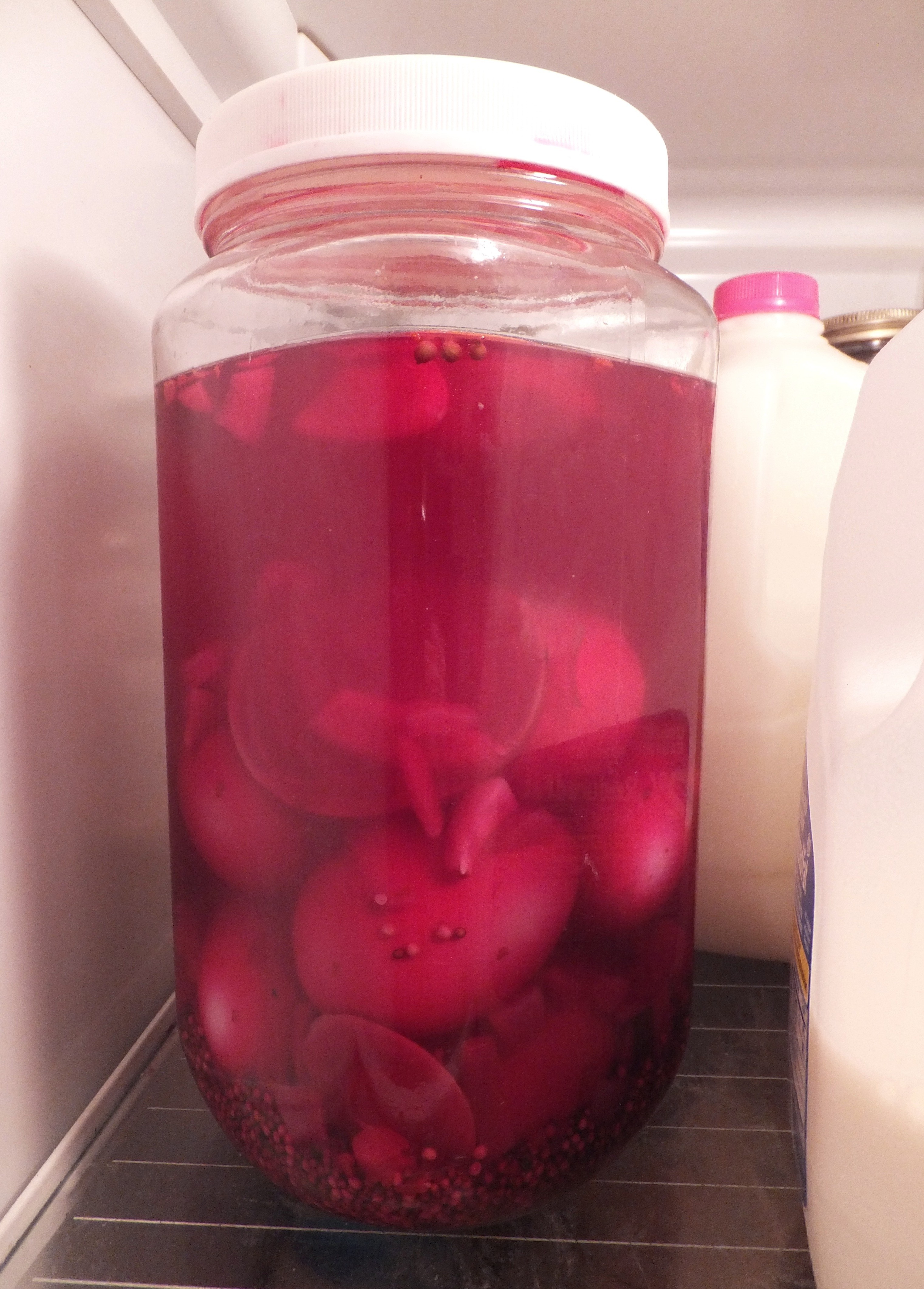 Make 5: Spicy beet-pickled eggs.